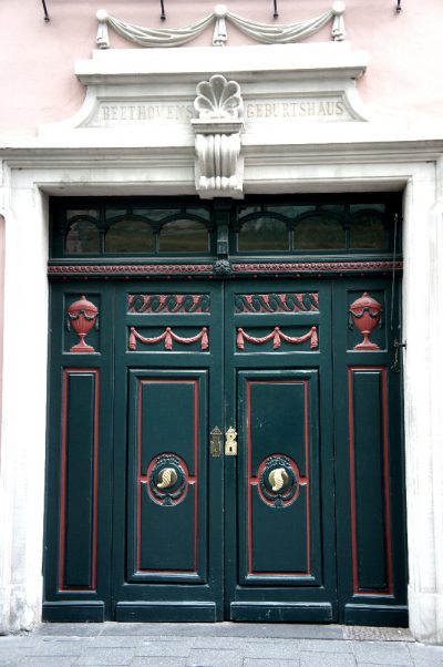 Eingang von Beethovens Geburtshaus