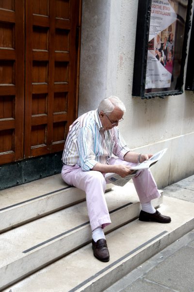 Il lettore del giornale