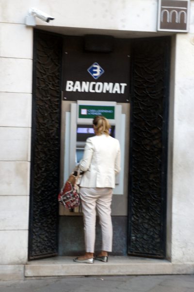 Il cliente della banca
